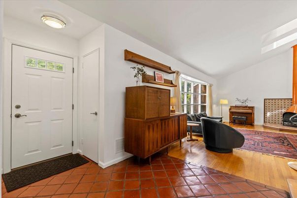 Fireplace, Interior, Wood Texture Flooring