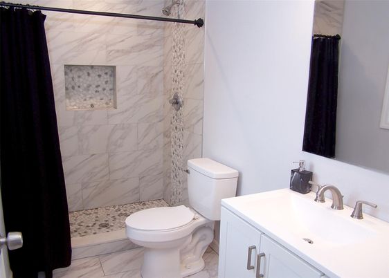 Bathroom, Interior, Marble, Marble Walls