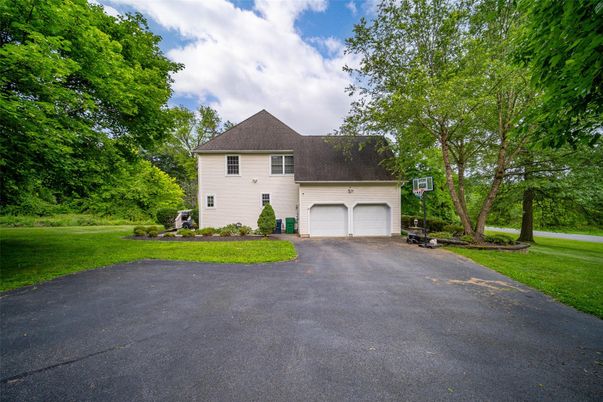 Attached, Backyard, Exterior, Facade, Cape Cod