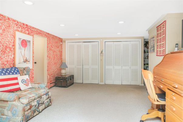 Home Office, Interior, Recessed Lighting