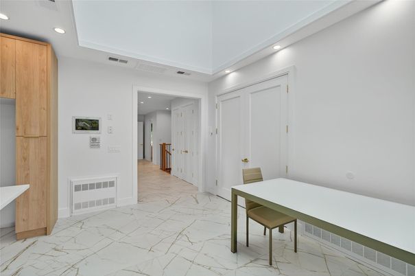 Interior, Marble, Recessed Lighting