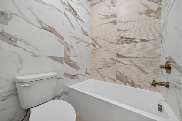Bathroom, Interior, Marble Walls