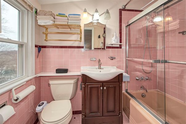 Bathroom, Glass Shower, Interior