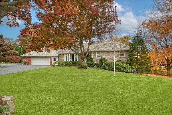 Attached, Backyard, Exterior, Facade, Brick Facade, Ranch