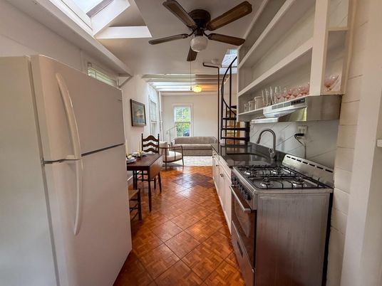 Dining room, Interior, Kitchen, Living room