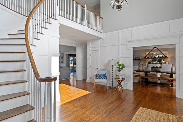 Dining room, Interior, Wood Texture Flooring