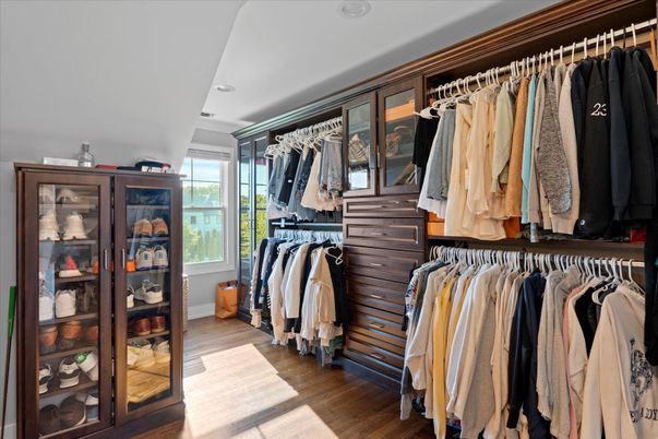 Interior, Recessed Lighting, Walk-in Closets, Wood Texture Flooring