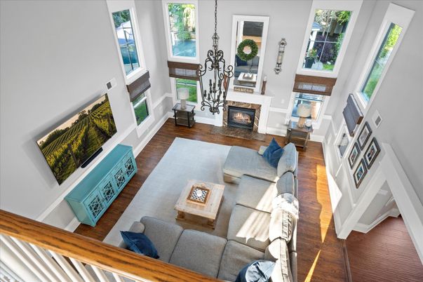 Fireplace, Interior, Living room, Wood Texture Flooring