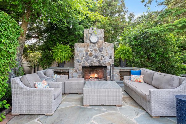 Exterior, Fireplace