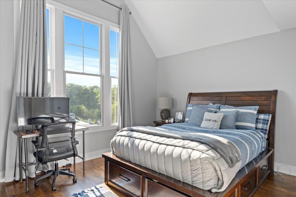 Bedroom, Home Office, Interior, Wood Texture Flooring
