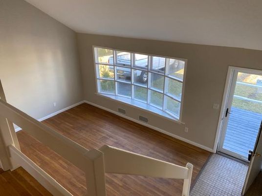 Empty room, Interior, Wood Texture Flooring