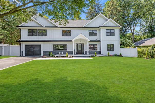 Attached, Backyard, Exterior, Facade, Farmhouse