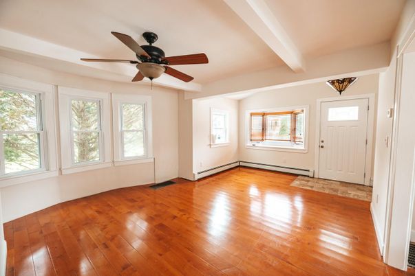 Empty room, Interior, Wood Texture Flooring