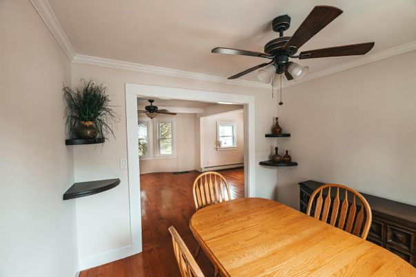 Dining room, Interior, Wood Texture Flooring