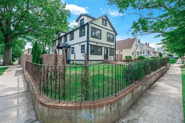 Backyard, Exterior, Facade, Tudor Revival