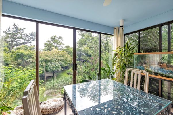 Dining room, Interior, Sun Room