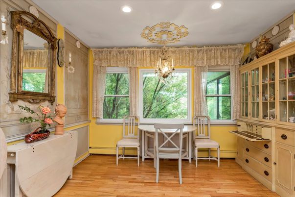 Chandelier, Interior, Recessed Lighting, Wood Texture Flooring