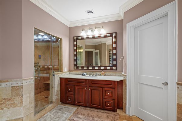 Bathroom, Glass Shower, Interior