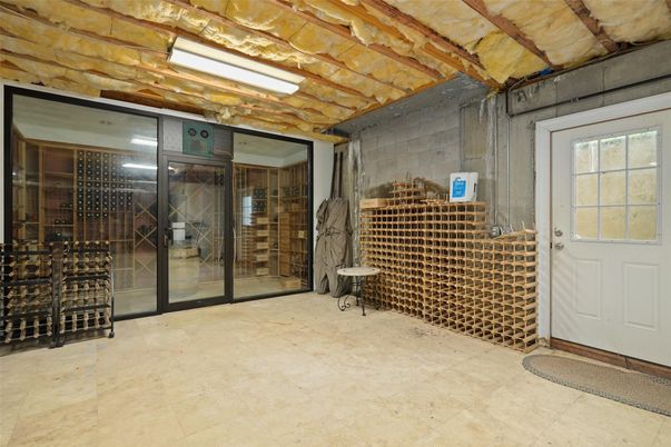 Interior, Wine Storage