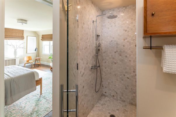Bathroom, Glass Shower, Interior