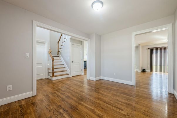 Empty room, Interior, Wood Texture Flooring