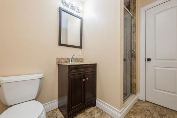 Bathroom, Glass Shower, Interior