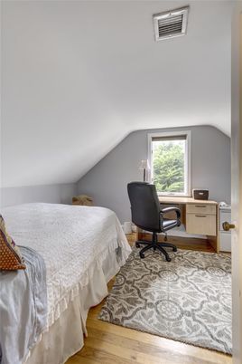 Bedroom, Home Office, Interior, Wood Texture Flooring