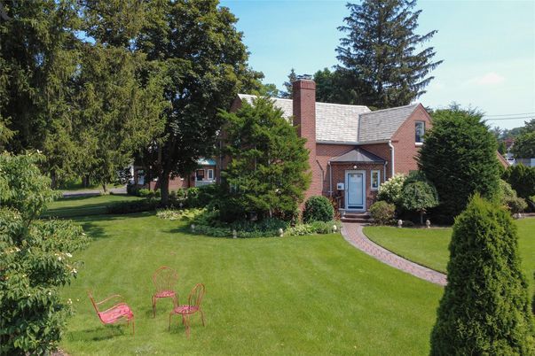 Backyard, Exterior, Facade, Brick Facade, Tudor Revival