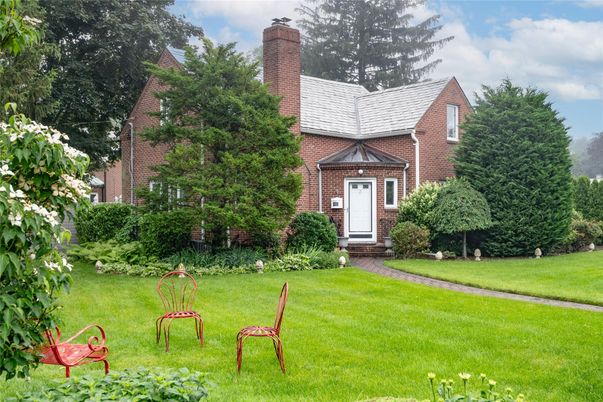 Backyard, Exterior, Facade, Brick Facade, Tudor Revival