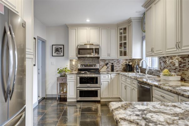 Interior, Kitchen, Recessed Lighting, Stainless Steel Appliances