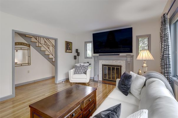 Fireplace, Interior, Living room, Wood Texture Flooring