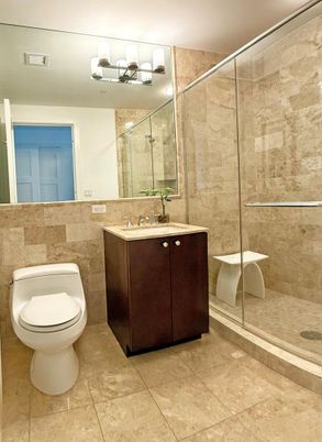 Bathroom, Glass Shower, Interior
