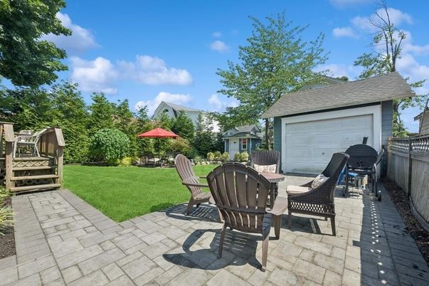 Backyard, Detached Garage, Exterior