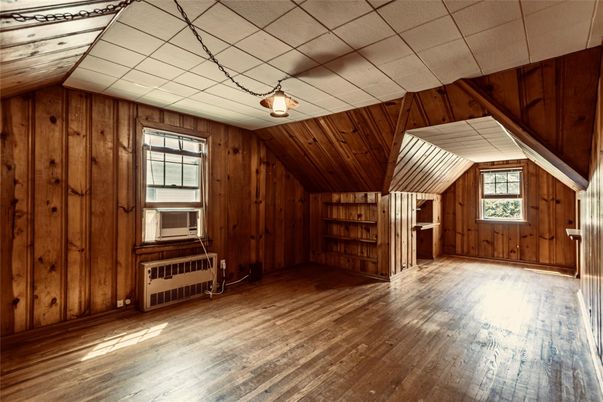 Empty room, Interior, Wood Texture Flooring, Wooden Walls