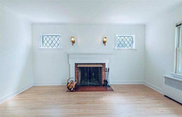 Fireplace, Interior, Wood Texture Flooring
