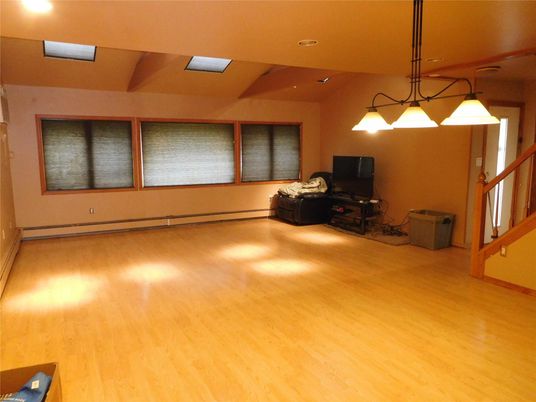 Chandelier, Interior, Recessed Lighting, Wood Texture Flooring