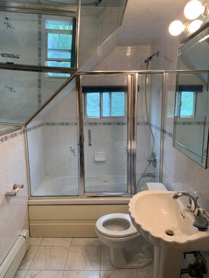 Bathroom, Glass Shower, Interior, Marble, Marble Walls