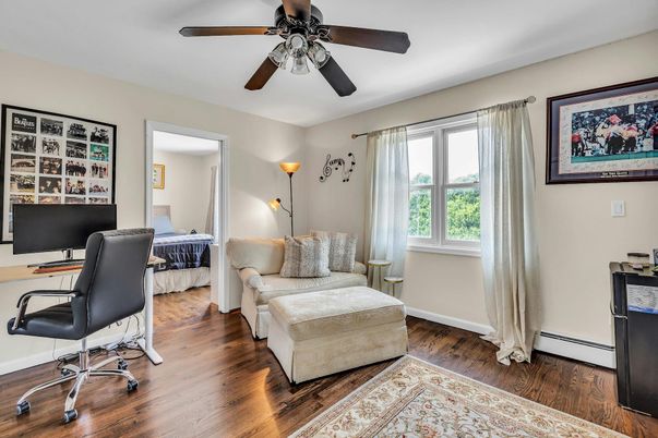 Home Office, Interior, Wood Texture Flooring