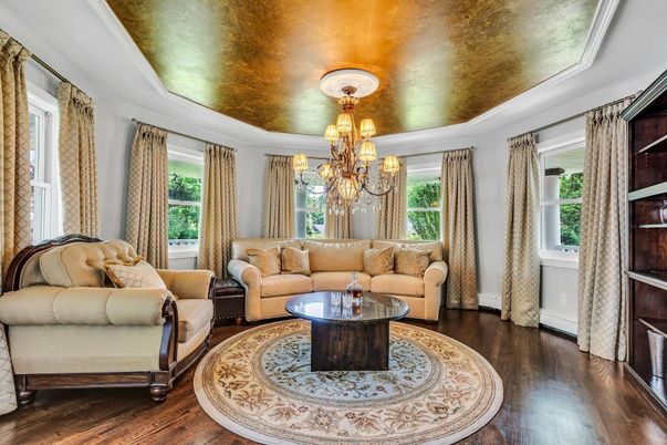 Chandelier, Interior, Living room, Wood Texture Flooring
