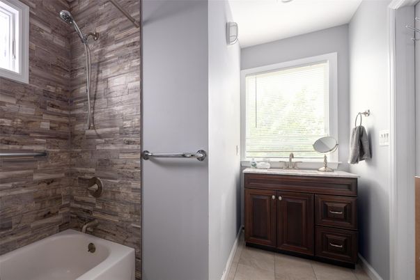 Bathroom, Interior, Wooden Walls