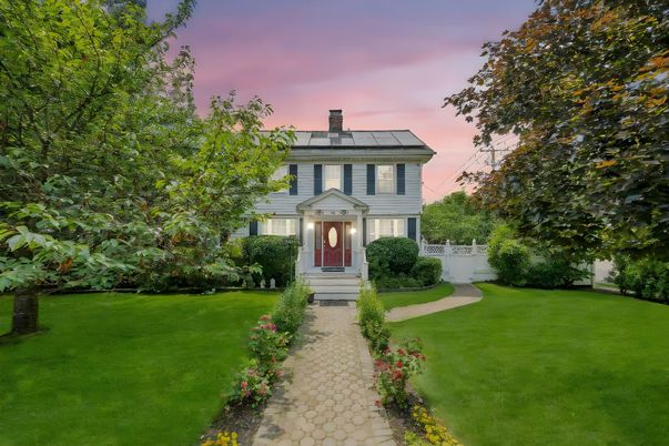 Backyard, Exterior, Facade, Solar Panels, Georgian
