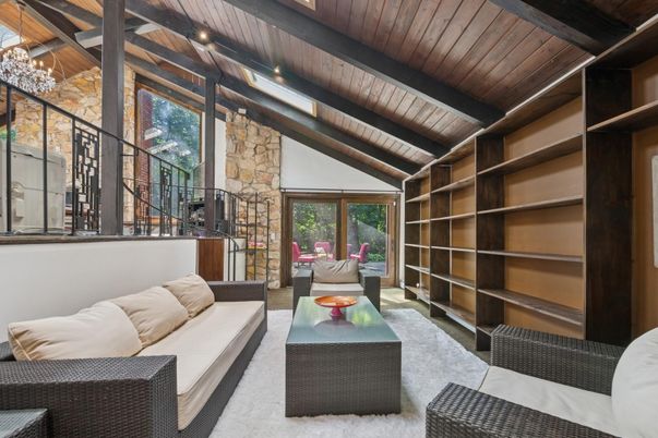 Interior, Living room, Stone Walls, Wooden Beams, Wooden Ceilings