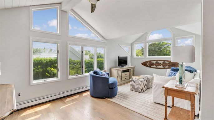 Interior, Sun Room, Wood Texture Flooring