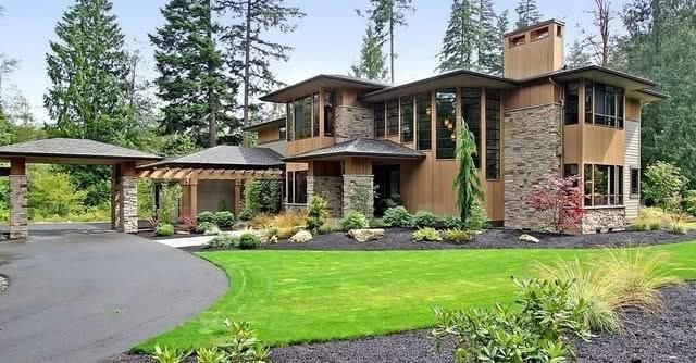 Backyard, Exterior, Facade, Modern
