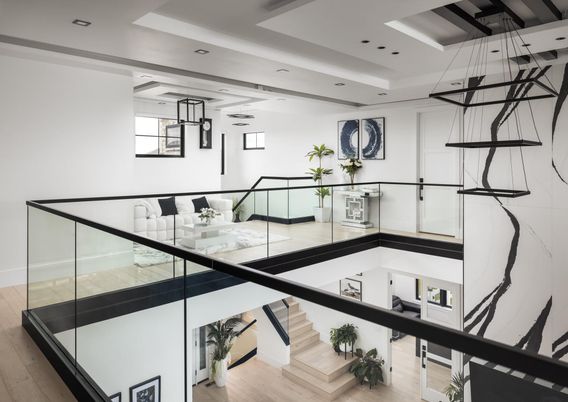 Interior, Recessed Lighting, Wood Texture Flooring