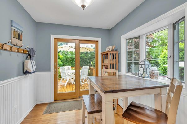 Dining room, Interior, Wood Texture Flooring