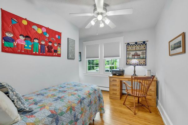 Bedroom, Home Office, Interior, Wood Texture Flooring