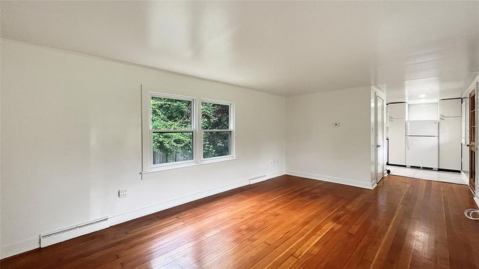 Empty room, Interior, Wood Texture Flooring
