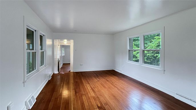 Empty room, Interior, Wood Texture Flooring