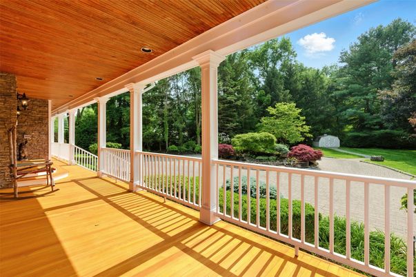 Exterior, Wood Texture Flooring
